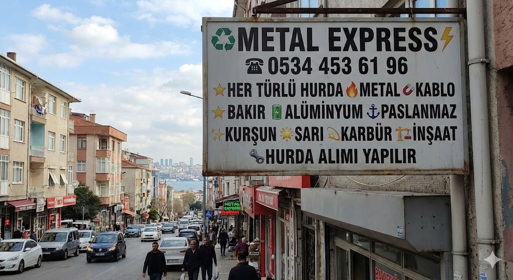 Bakırköy hurdacı yerinde alım hizmeti - Metal Express