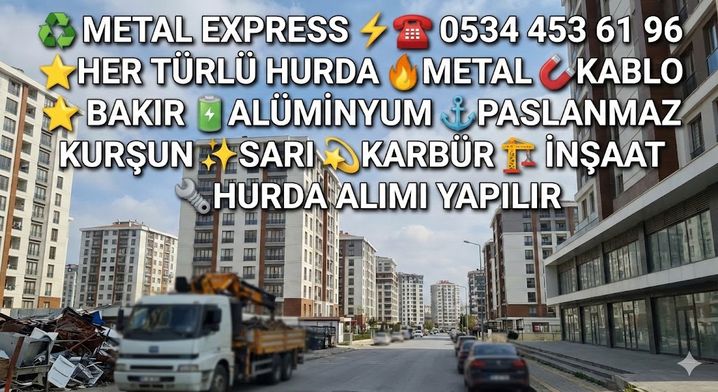 Beylikdüzü Hurdacı hizmeti - Metal Express yerinde hurda alımı