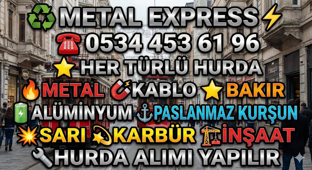 Beyoğlu Hurdacı yerinde alım ve hızlı ödeme - Metal Express