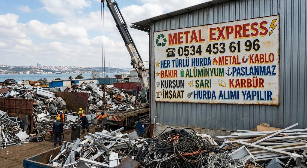 Büyükçekmece hurdacı yerinde alım - Metal Express