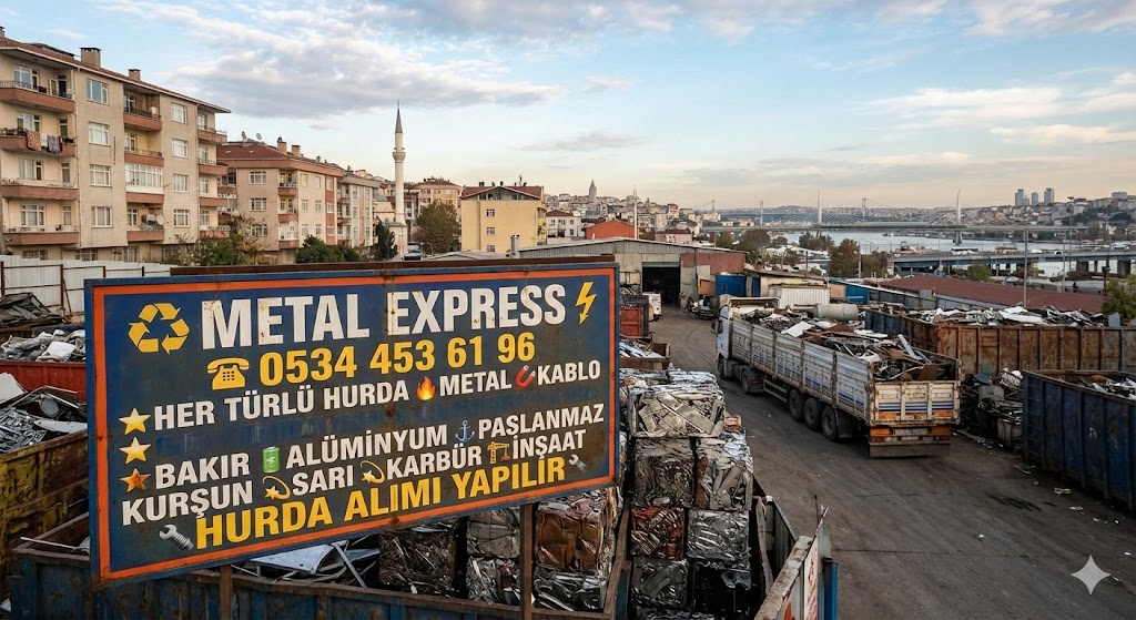 Gaziosmanpaşa Hurdacı Metal Express yerinde hurda alımı görseli