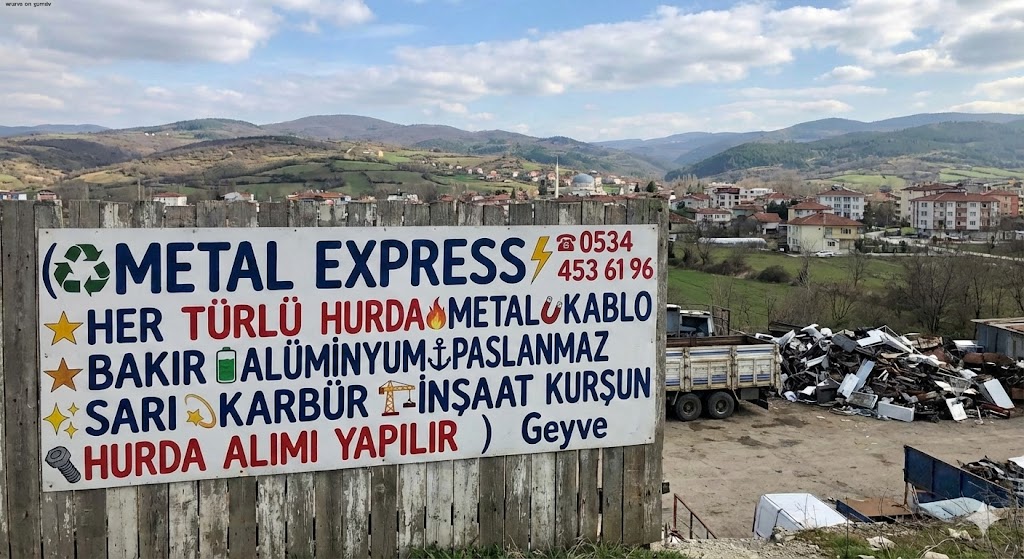 Geyve hurdacı yerinde hurda alımı - Metal Express