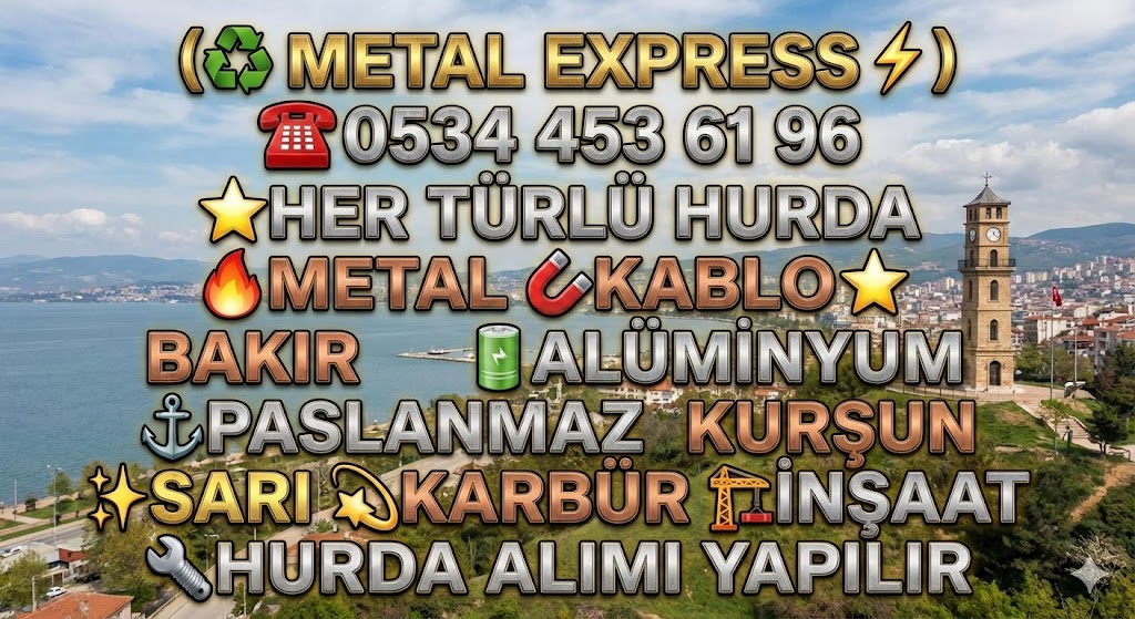 İzmit Hurdacı - Metal Express yerinde hurda alımı ve hızlı ödeme