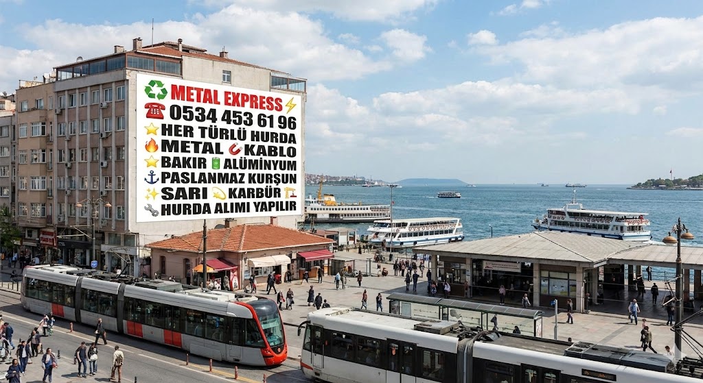 Kadıköy Hurdacı yerinde hurda alımı - Metal Express hero görsel