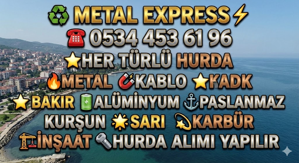 Karamürsel Hurdacı hurda alımı için Metal Express ekip ve araç görseli
