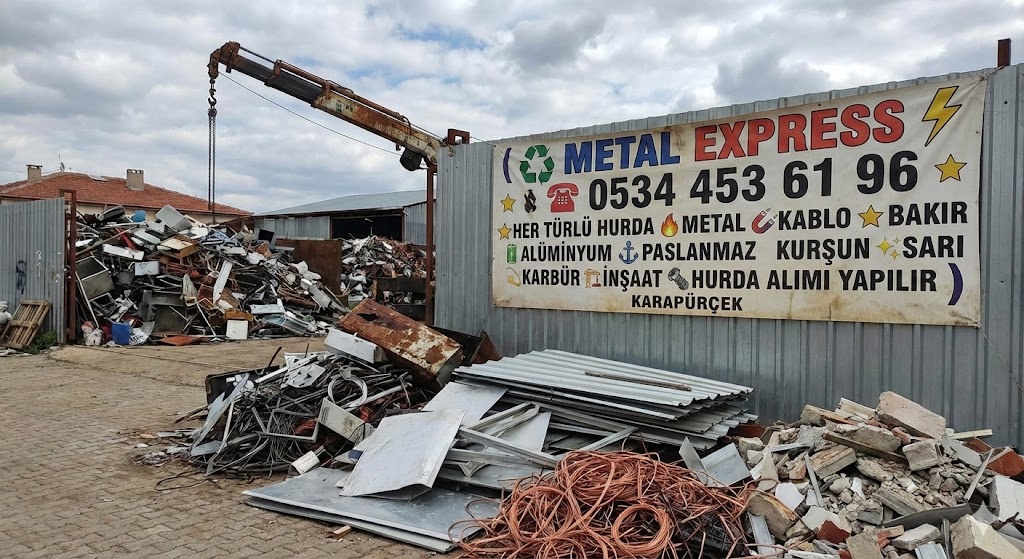 Karapürçek Hurdacı - Metal Express hurda alımı, yerinde alım ve hızlı ödeme