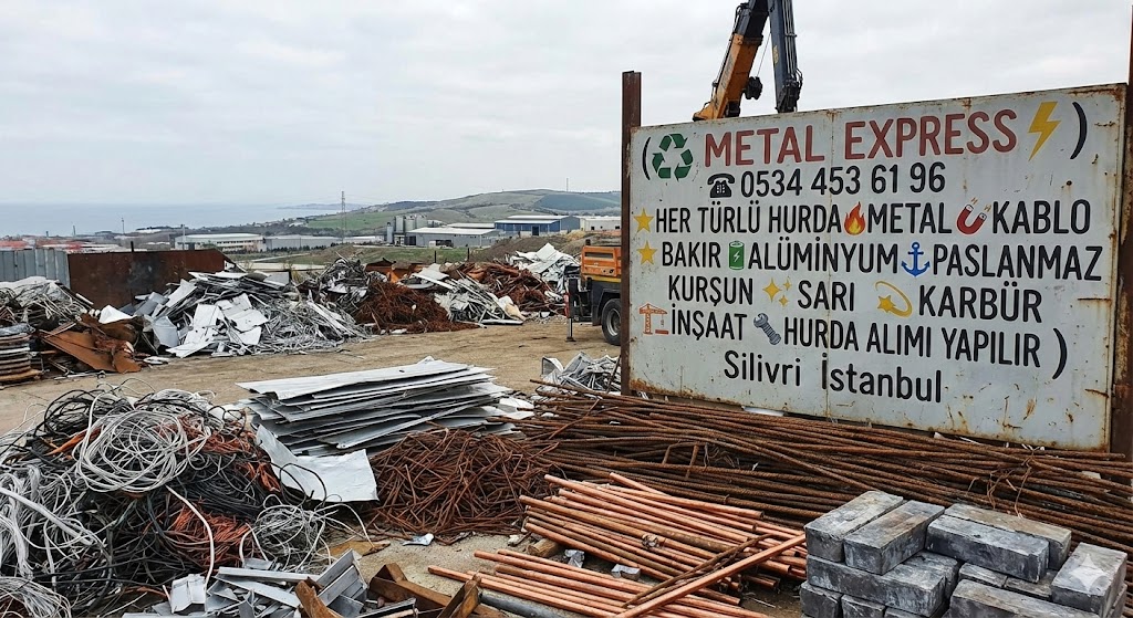 Silivri Hurdacı Metal Express - yerinde hurda alımı, demir bakır kablo alüminyum paslanmaz krom
