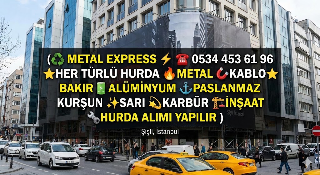 Şişli hurdacı yerinde alım ve hurda metal toplama görseli