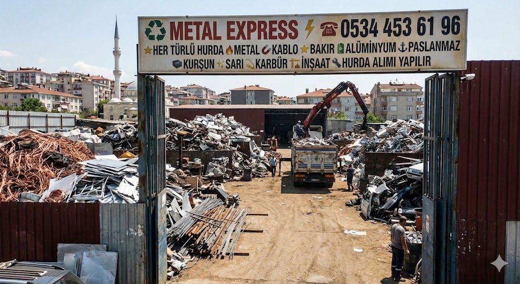 Sultanbeyli Hurdacı - Metal Express yerinde hurda alımı hero görseli